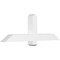 Ekena Millwork Eugene Architectural Grade PVC Gable Bracket, 48"W x 16"H x 4"D x 4"F, 8/12 Pitch GBP048X16X0404EUG00 - alternate 1